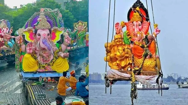 నిమజ్జనానికి తరలివస్తున్న వినాయక విగ్రహాలు.. ట్యాంక్‌‌బండ్ వద్ద ట్రాఫిక్ జామ్