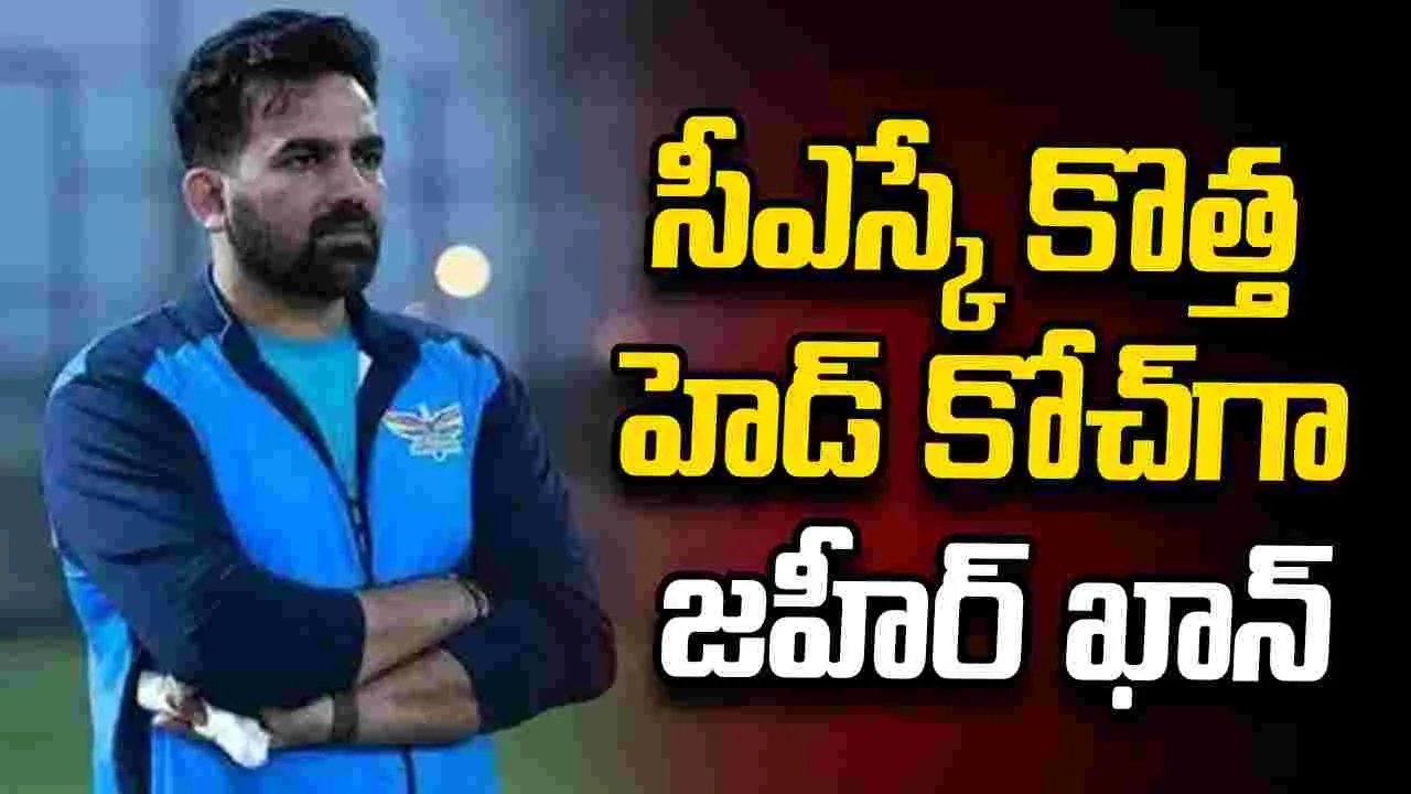 ఐపీఎల్: సీఎస్కే కొత్త హెడ్ కోచ్‌గా జహీర్ ఖాన్