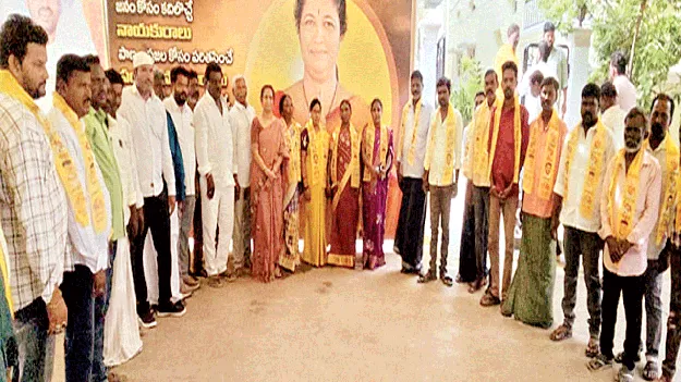 టీడీపీలోకి భారీగా చేరికలు