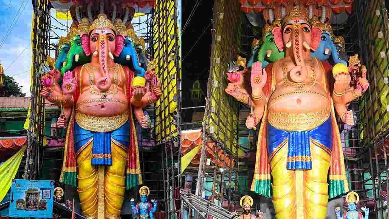 ఖైరతాబాద్ మహాగణపతి దర్శనానికి భారీగా భక్తులు.. వాహనదారులకు అలర్ట్