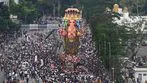 వైభవంగా ఖైరతాబాద్ మహాగణపతి శోభాయాత్ర.. లక్షలాదిగా తరలివచ్చిన భక్తులు