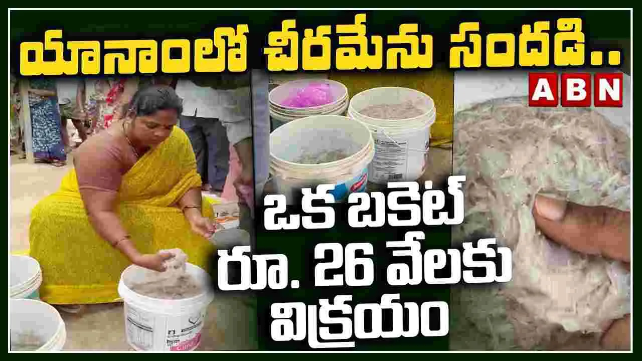 యానాంలో చీరమేను సందడి.. ఒక బకెట్ రూ.26 వేలకు విక్రయం