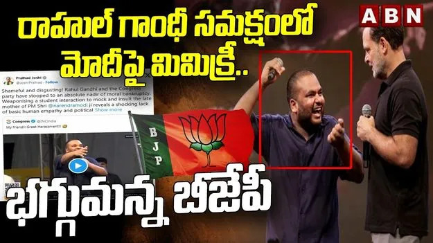 రాహుల్ గాంధీపై బీజేపీ నేతల ఫైర్.. 'ఇది నీచమైన చర్య' అంటూ విమర్శలు