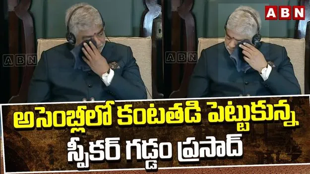 ఎమ్మెల్సీ తాతా మధు వ్యాఖ్యలు.. అసెంబ్లీ స్పీకర్‌ భావోద్వేగం