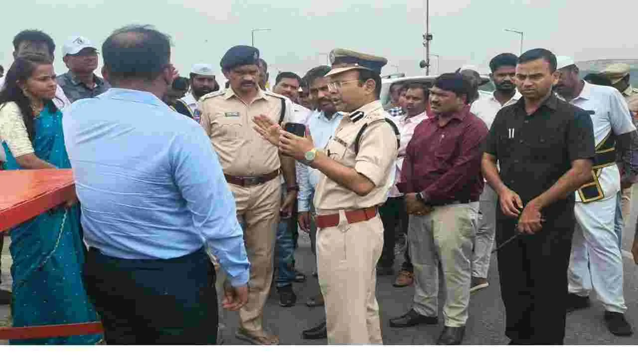 Mancherial: నిఘా నీడలో నిమజ్జనం