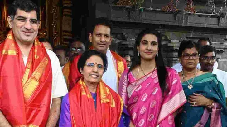తిరుమల శ్రీవారిని దర్శించుకున్న నారా భువనేశ్వరి