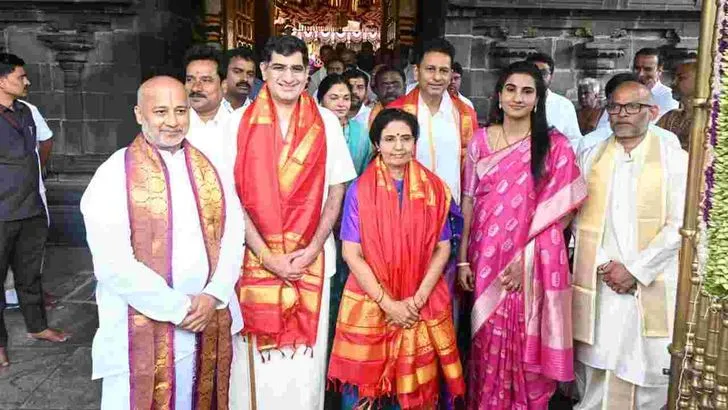 తిరుమల శ్రీవారిని దర్శించుకున్న నారా భువనేశ్వరి