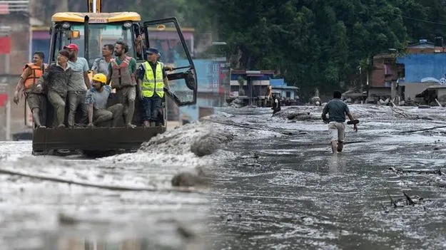పొంగిపొర్లుతున్న సరస్సు.. సహాయక చర్యల్లో పాల్గొన్న వారికి నేపాల్ పోలీసుల అలర్ట్..