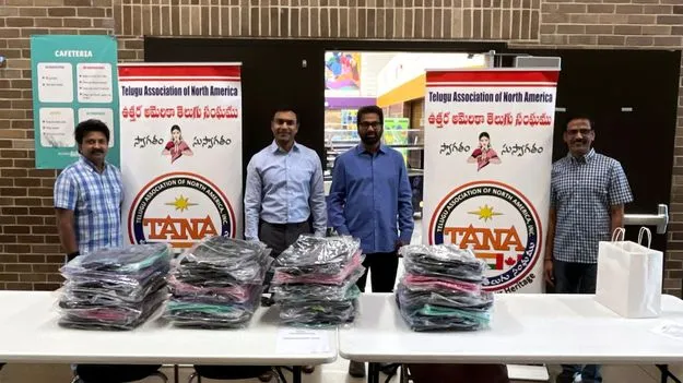 TANA (తానా) ఆధ్వర్యంలో మిన్నియాపోలిస్‌లో విద్యార్థులకు బ్యాక్ ప్యాక్స్ పంపిణీ 