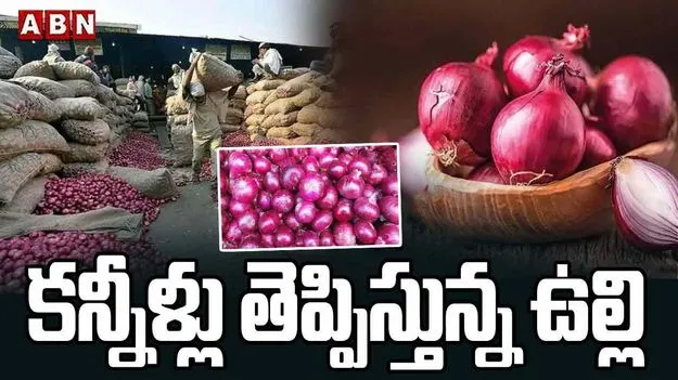 కన్నీళ్లు పెట్టిస్తున్న ఉల్లి..