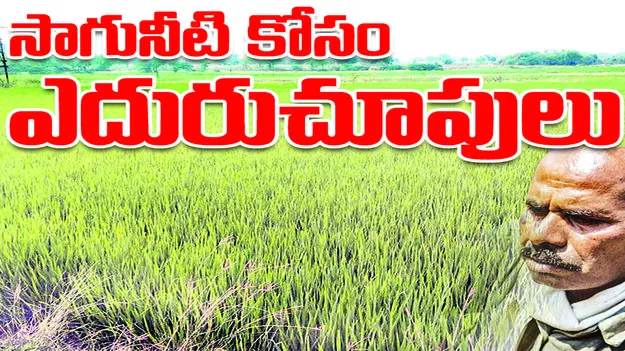 సాగునీటి కోసం   ఎదురుచూపులు