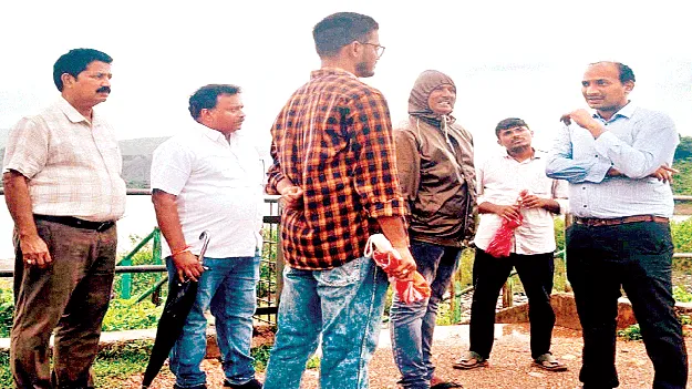  Peddagedda   పెద్దగెడ్డ జలాశయం పరిశీలన