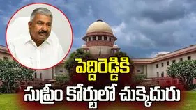 మాజీ మంత్రి పెద్దిరెడ్డికి సుప్రీంకోర్టులో చుక్కెదురు