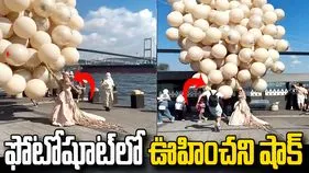 ప్రీ వెడ్డింగ్ ఫోటోషూట్‌లో ఊహించని ట్విస్ట్.. వీడియో చూస్తే షాకవ్వాల్సిందే.. 