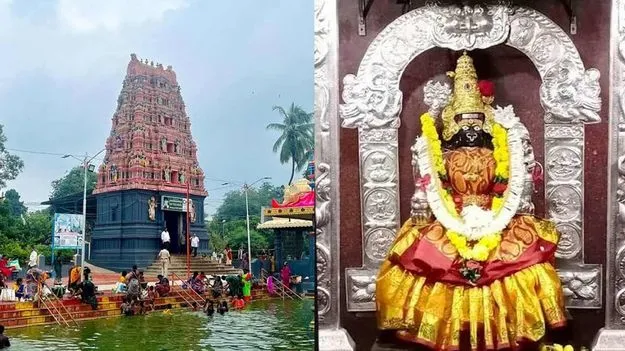 పిఠాపురం పాదగయలో సామూహిక వరలక్ష్మీ వ్రతం.. భారీగా తరలివచ్చిన మహిళా భక్తులు