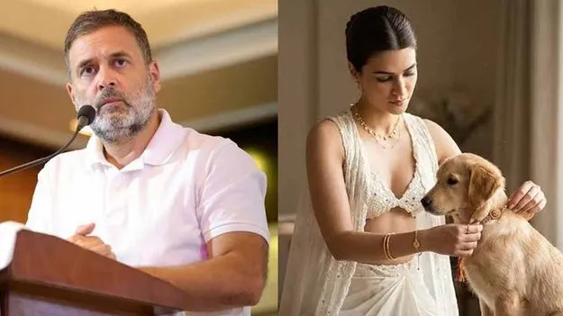కృతి సనన్ పక్షాన రాహుల్ గాంధీ.. మహిళలపై ట్రోల్స్ ఆపాలంటూ  హితవు