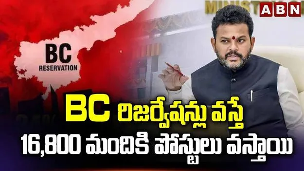బీసీలకు 34 శాతం రిజర్వేషన్లపై సుప్రీంకోర్టులో అవకాశం ఉంది: రామ్మోహన్ నాయుడు