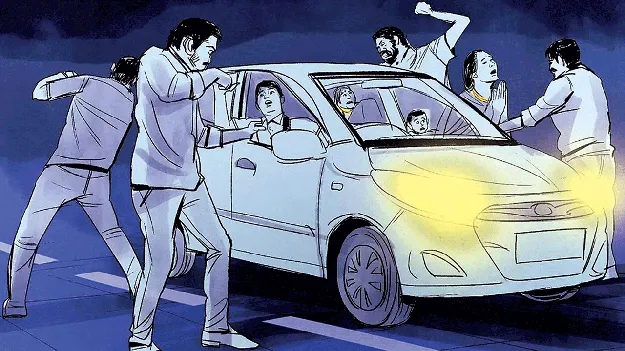 అర్ధరాత్రి దుండగుల హల్‌చల్‌