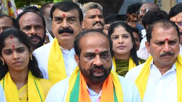 ప్రజాస్వామ్యంపై మాట్లాడే   అర్హత జగన్‌కు లేదు: సత్యకుమార్‌ 