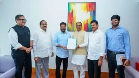 ఎల్‌నినోను ఎదుర్కొనేందుకు సహకరించండి.. కేంద్ర మంత్రిని కోరిన సీఎం రేవంత్