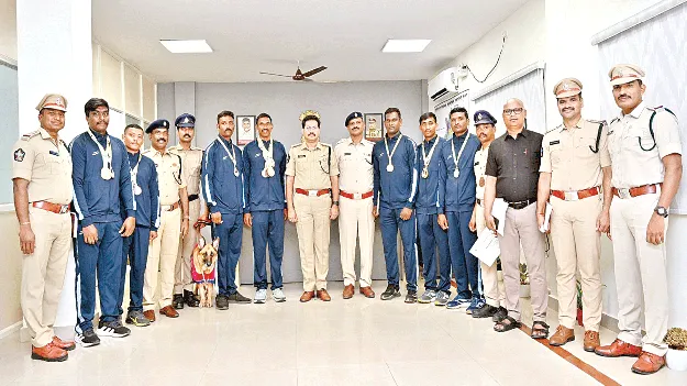 Manyam Police    రాష్ట్ర  క్రీడా పోటీల్లో మన్యం పోలీసుల ప్రతిభ