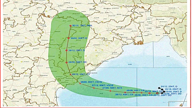 Cyclone   దూసుకొస్తున్న  తుఫాన్‌ 