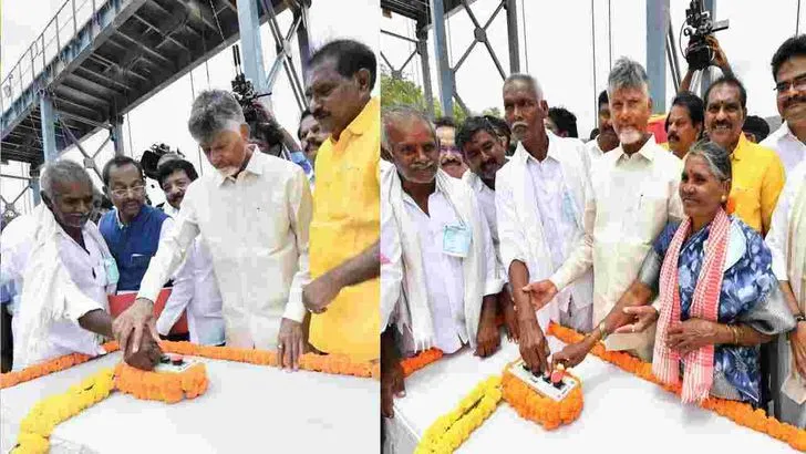 వెలిగొండ ప్రాజెక్ట్ ఫేజ్-1 ప్రారంభం.. జాతికి అంకితం చేసిన సీఎం చంద్రబాబు