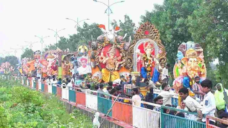 వనపర్తిలో ఘనంగా వినాయక నిమజ్జనం