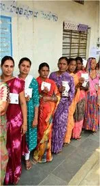 తెలంగాణలో మున్సిపల్‌ ఎన్నికల పోలింగ్